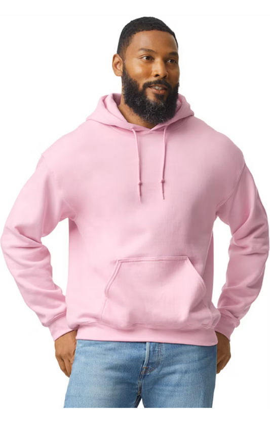 (GILDAN) Unisex Fleece Pullover Hoodie WITH DESIGN