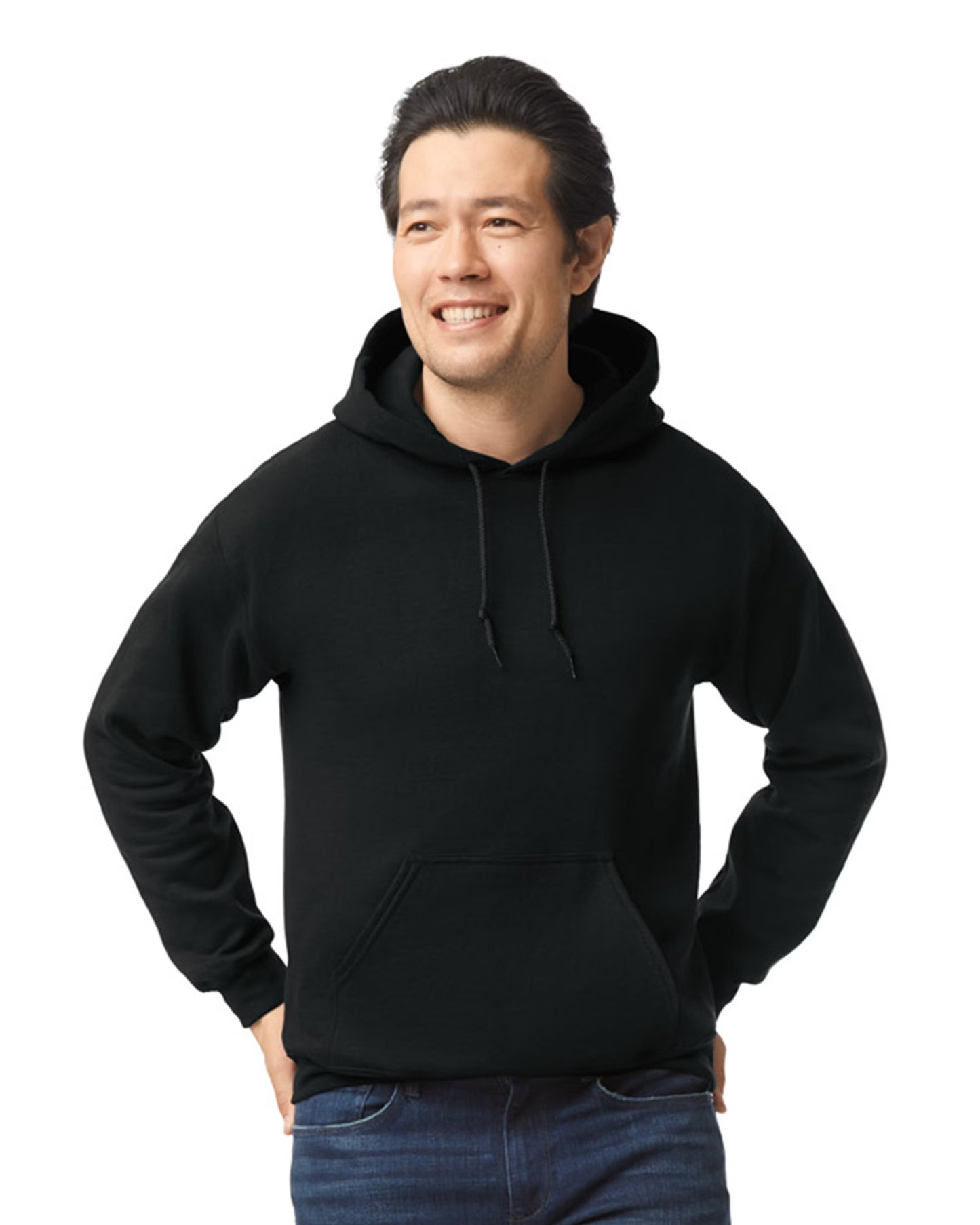 (GILDAN) Unisex Fleece Pullover Hoodie WITH DESIGN
