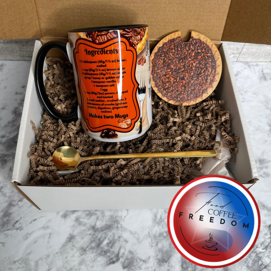 PECAN PIE RECIPE MUG ( 15 Oz Ceramic)