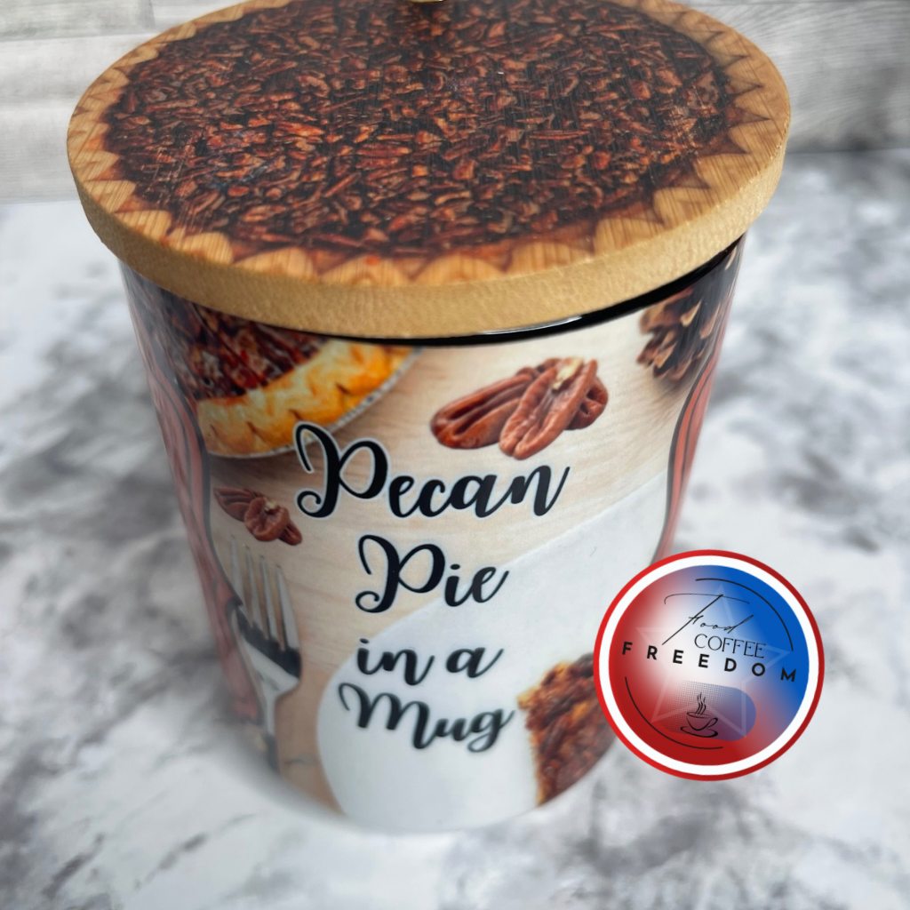 PECAN PIE RECIPE MUG ( 15 Oz Ceramic)