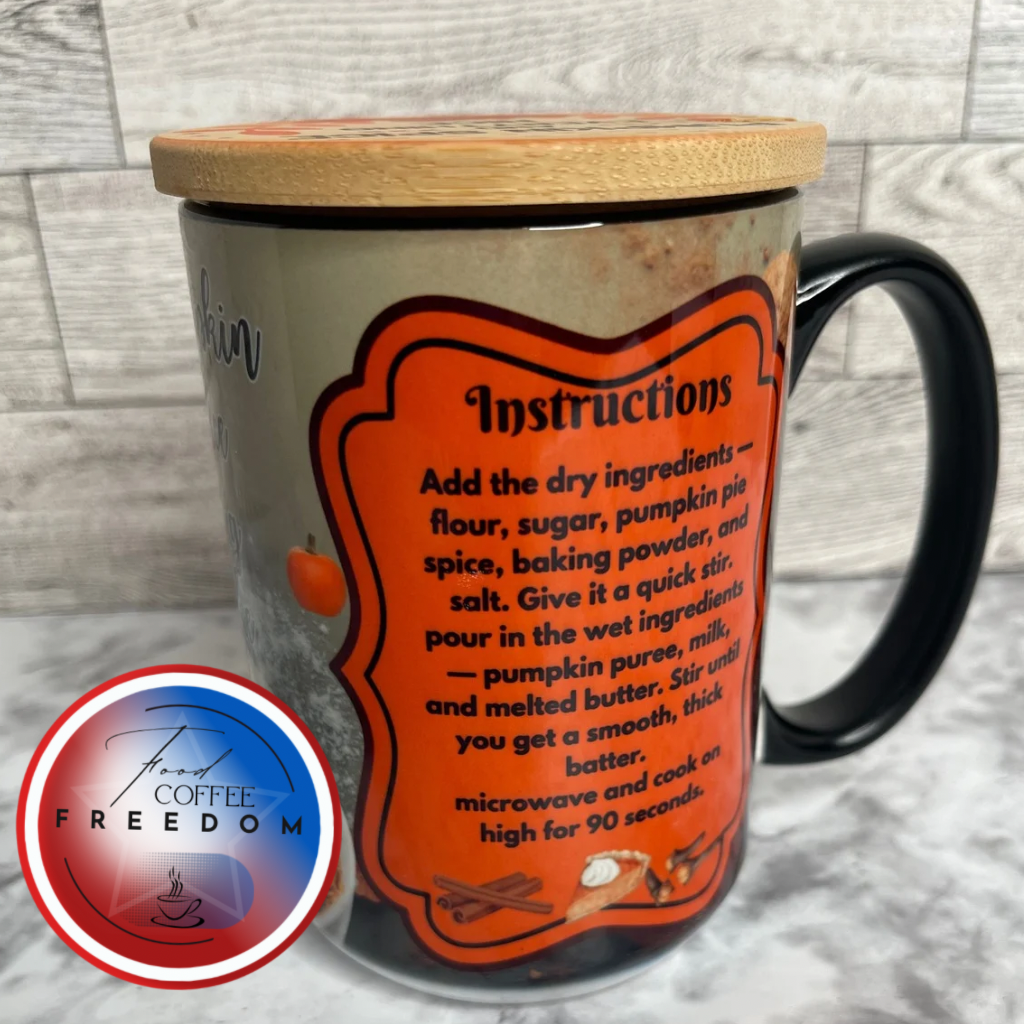 PUMPKIN SPICE RECIPE MUG ( 15 Oz Ceramic)