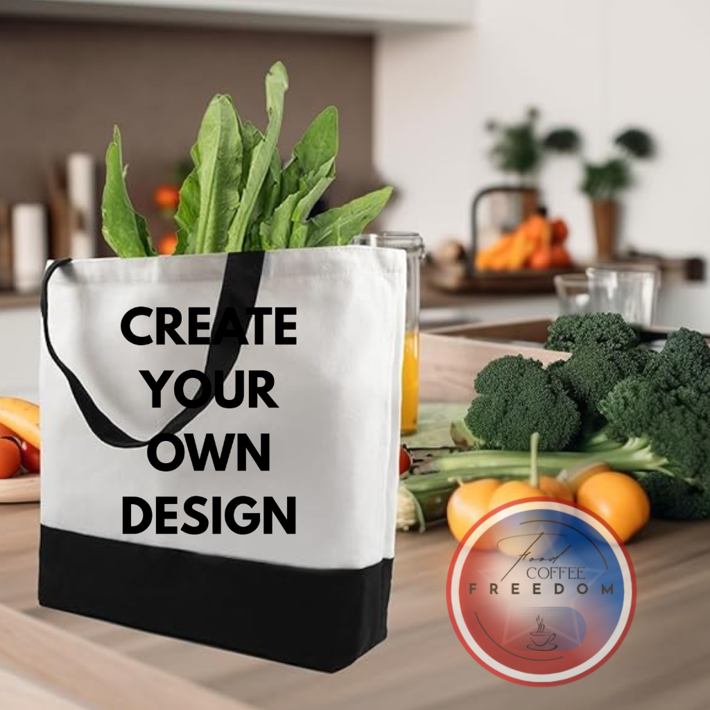 sublimation Canvas Bag size LARGE (WITH DESIGN)