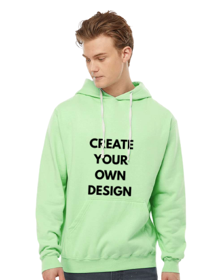 (TULTEX) UNISEX FLEECE PULLOVER HOODIE  (WITH DESIGN)