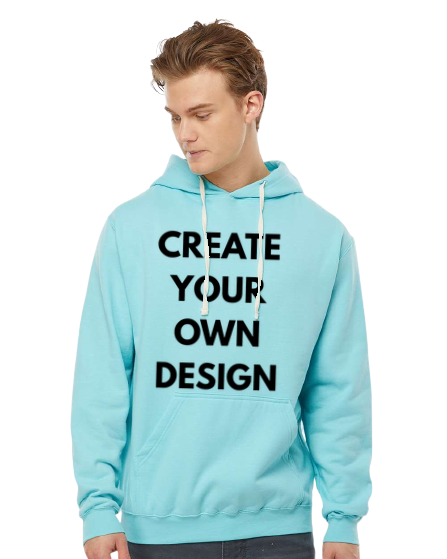 (TULTEX) UNISEX FLEECE PULLOVER HOODIE  (WITH DESIGN)