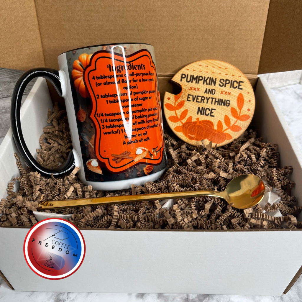 PUMPKIN SPICE RECIPE MUG ( 15 Oz Ceramic)