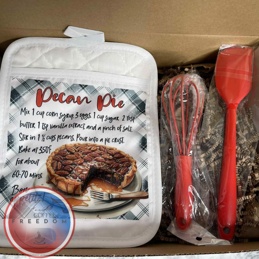 7x9 Potholder with Pocket W/ Recipe Sublimation Design (Multiple designs)