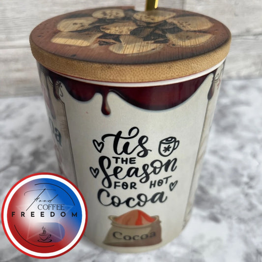 HOT COCOA RECIPE MUG ( 15 Oz Ceramic)