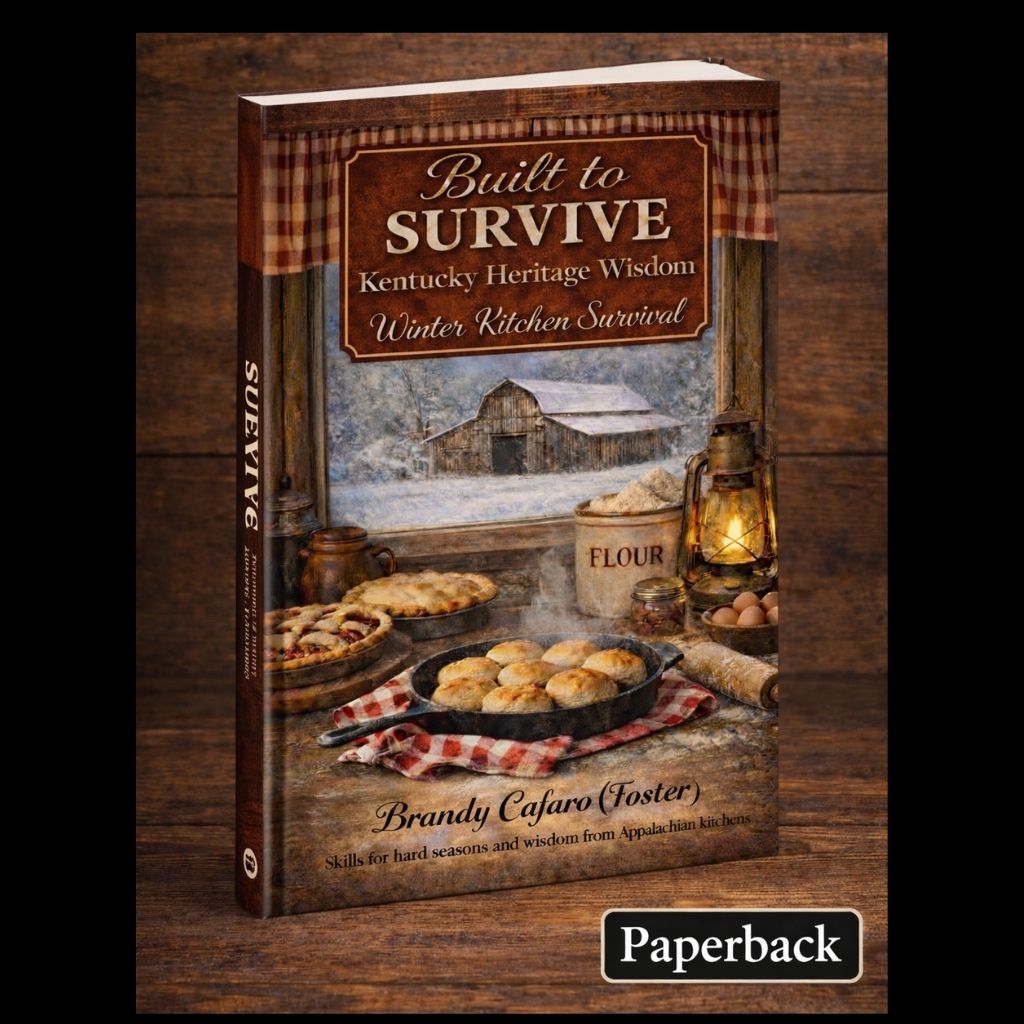Built to Survive – Old-Fashioned Appalachian Recipes & Kitchen Wisdom (SOFT COVER)