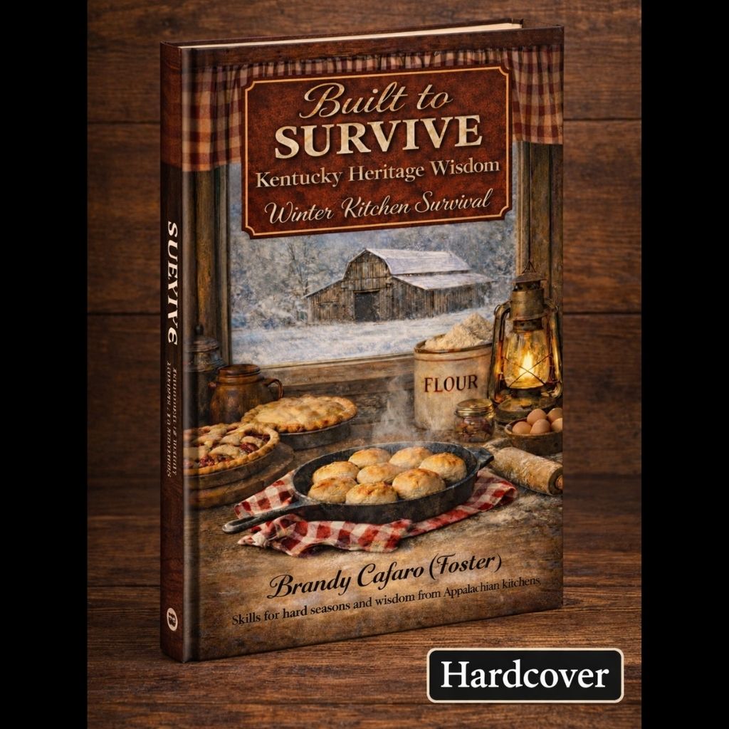 Built to Survive – Old-Fashioned Appalachian Recipes & Kitchen Wisdom HARD Cover