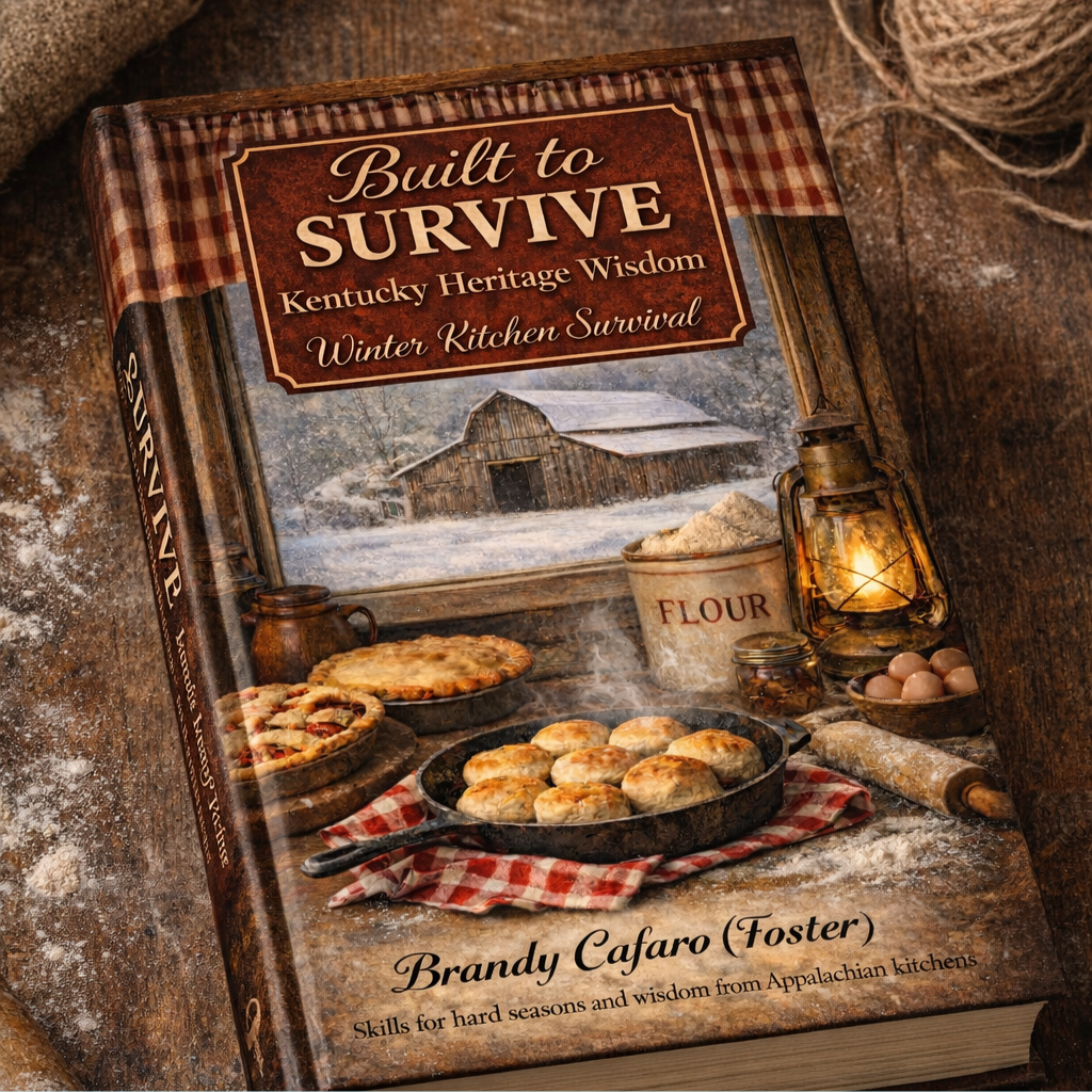 Built to Survive – Old-Fashioned Appalachian Recipes & Kitchen Wisdom HARD Cover