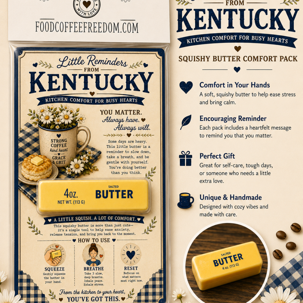 Slow Release Butter Squishy ( 6 Card Designs)